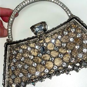 Rhinestone clutch